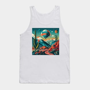 Area 51 art Tank Top